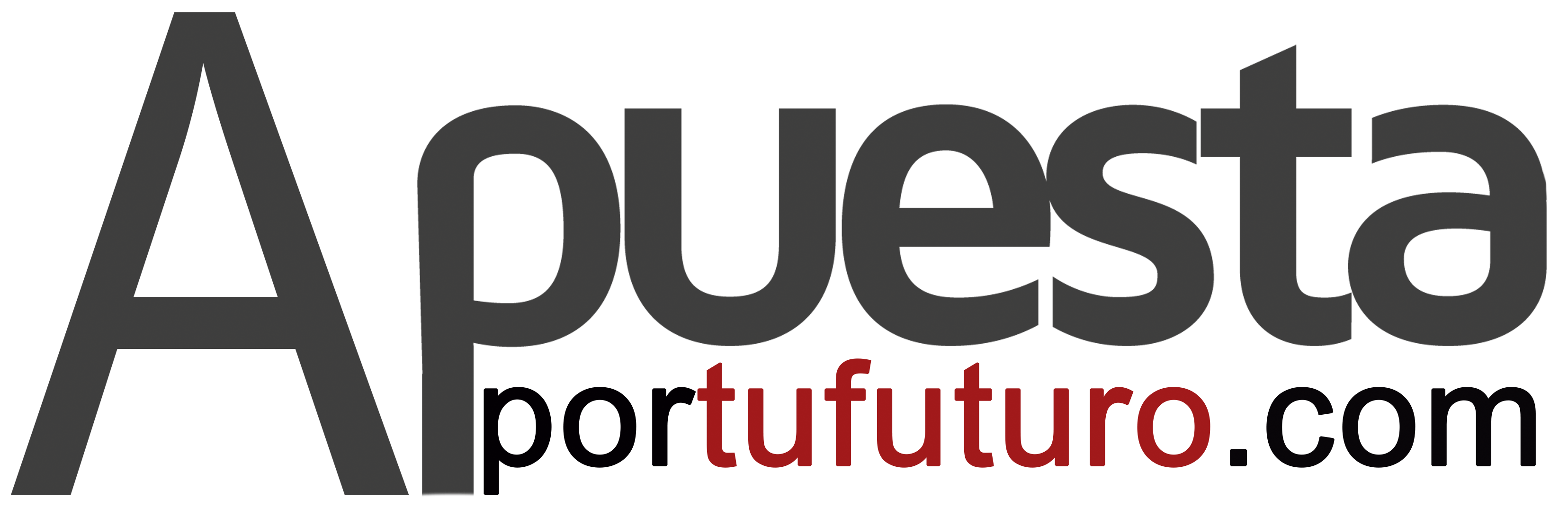 Logotipo negro de Apuesta por tu Futuro