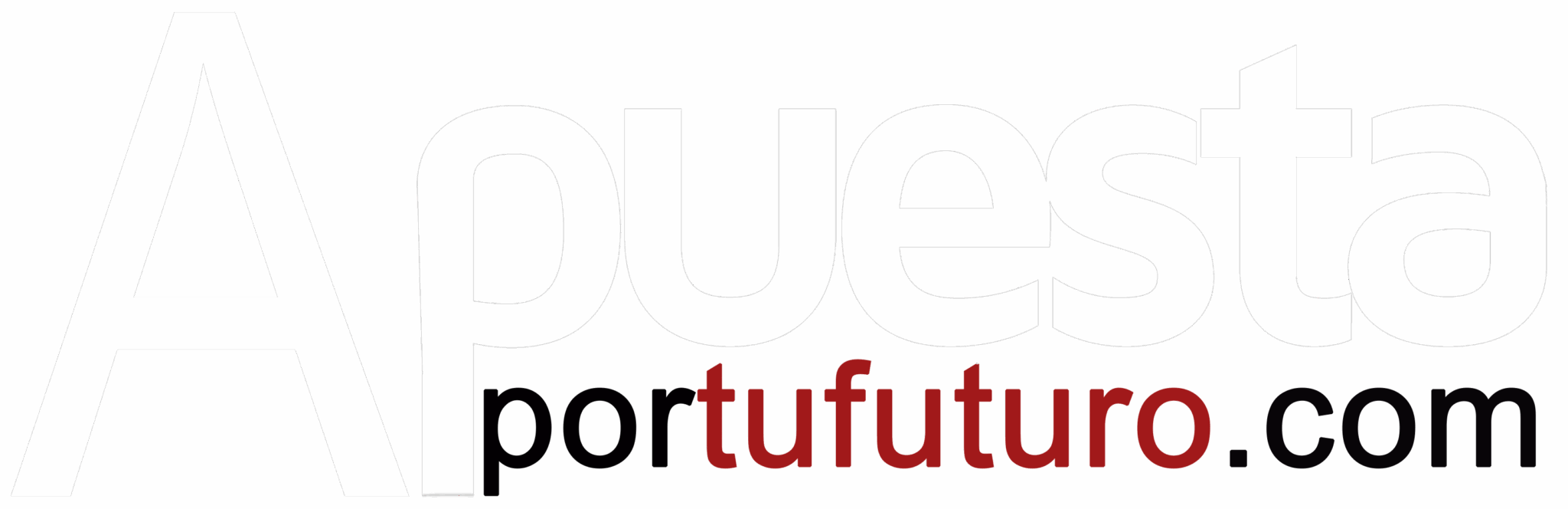 Logotipo blanco de Apuesta por tu Futuro